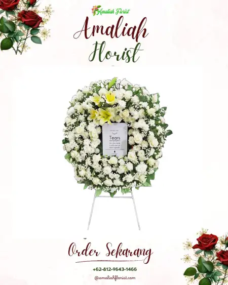 Krans Bunga Duka Galang